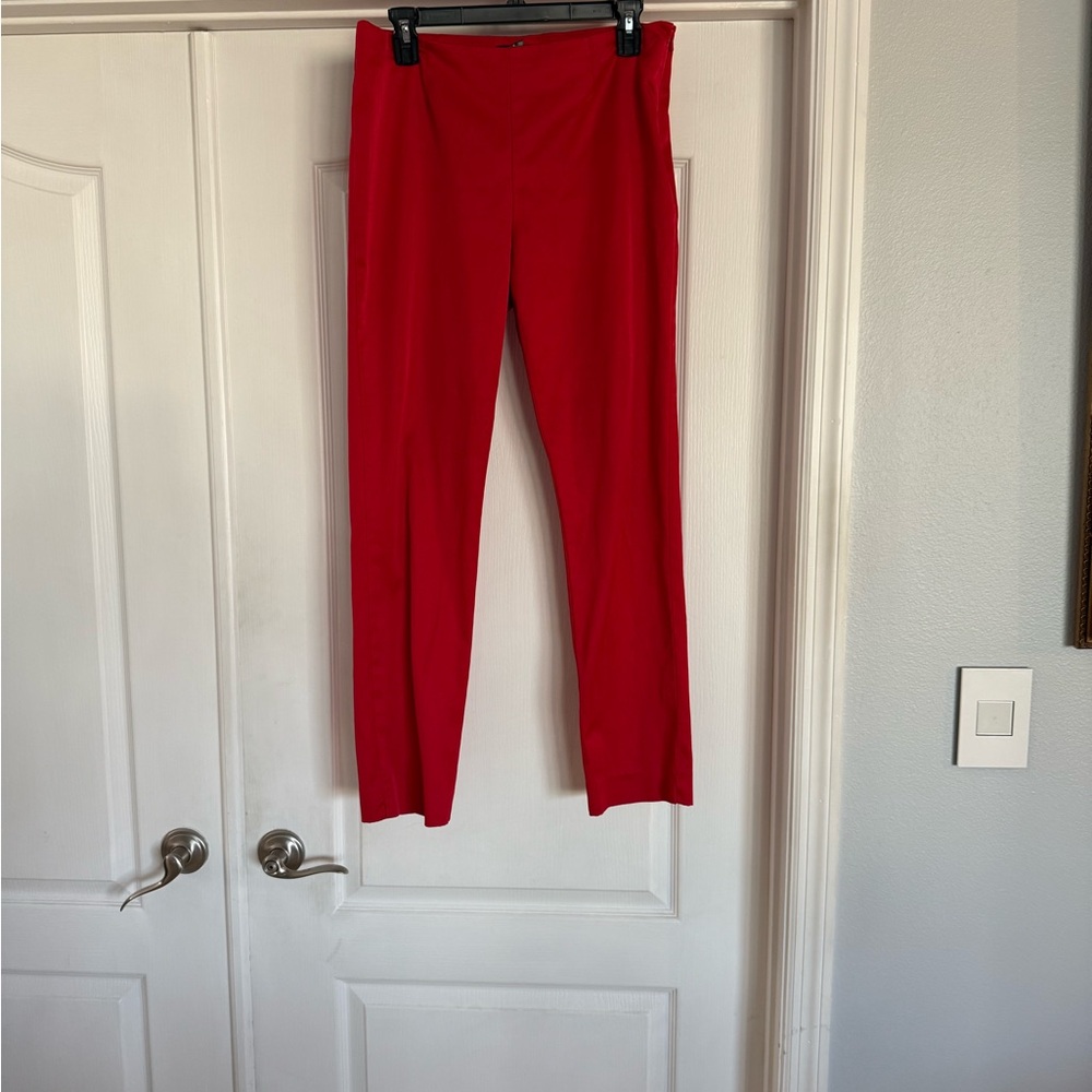 Chic Signature Red Pants